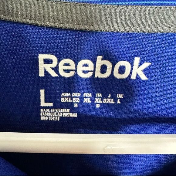 Reebok Speedwick men’s large blue pullover - Picture 3 of 6